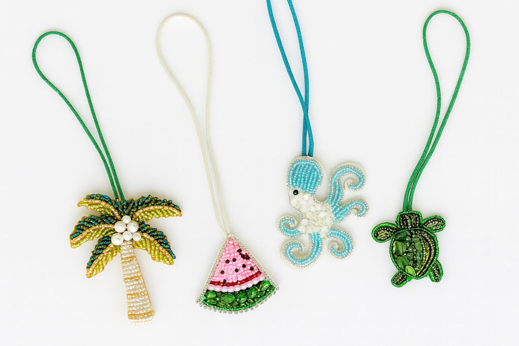 Beaded Bag Charms