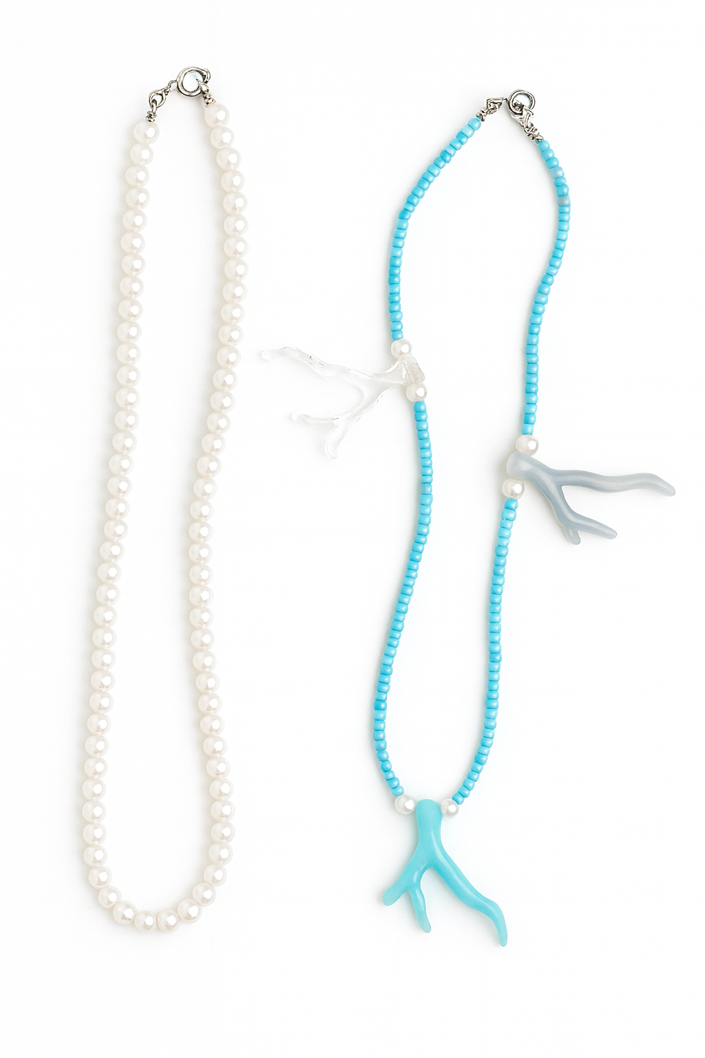 Coral & Pearl Set