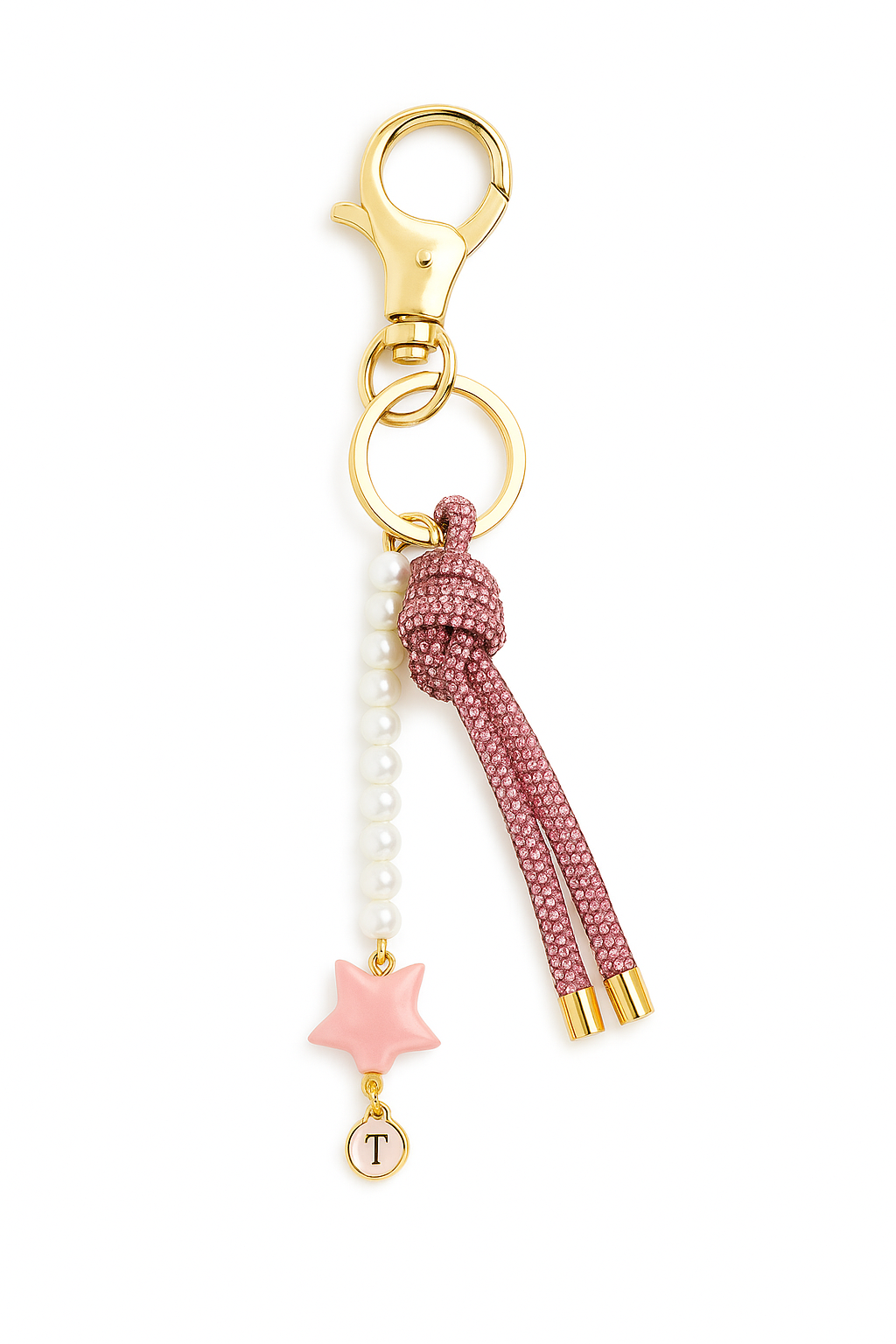 Pink Knot Charm