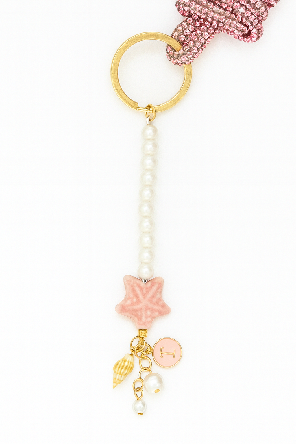 Pink Knot Charm