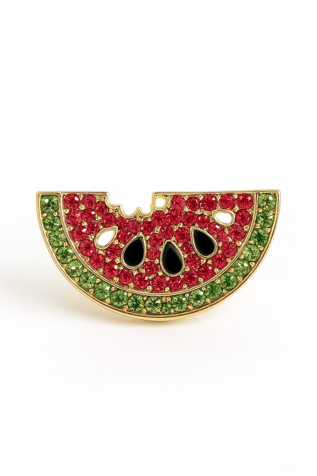 Sparkly watermelon slice Pin